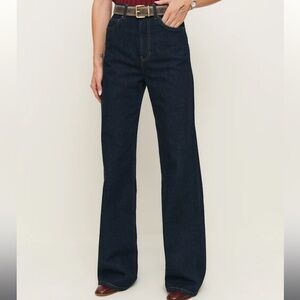 Reformation Cary High Rise Slouchy Wide Leg Jeans